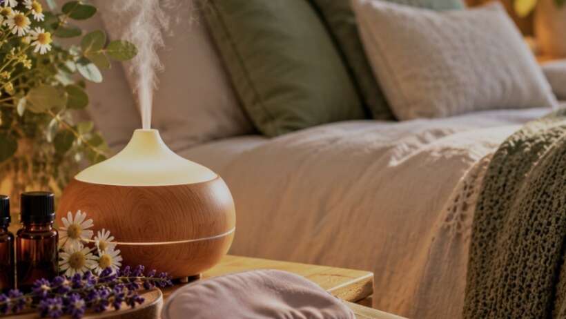 Relaxing bedtime routine to support sleep during menopause